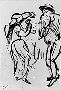 Ceifadorenes dans Coïmbra, Portugal by Emile Othon Friesz