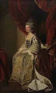 Charlotte Sofie af Mecklenburg-Strelitz. Kong Georg III's gemalinde by Ubekendt