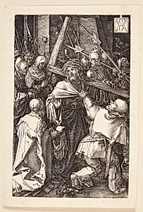 Christi korsvandring by Albrecht Dürer