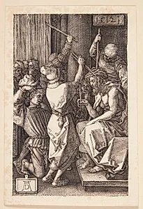 Christi tornekroning by Albrecht Dürer