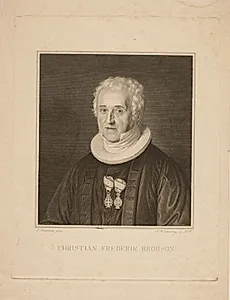 Christian Frederik Brorson by Erling Eckersberg
