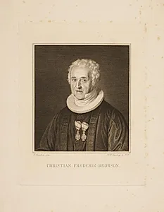 Christian Frederik Brorson by Erling Eckersberg