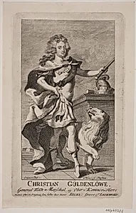 Christian Gyldenløve by Jonas Haas