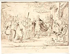 Christian I hyldes som konge af Sverige, maj 1458 by Jürgen Ovens