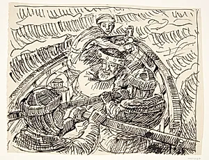Christian II færges over Lillebælt