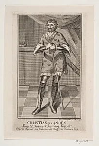 Christian II by Georg Vilhelm Baurenfeind