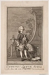 Christian Ludvig Scheel von Plessen by Jonas Haas