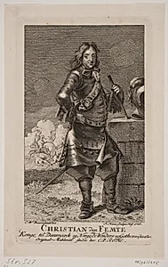 Christian V by Jonas Haas