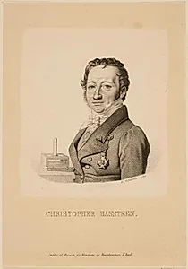 Christopher Hansteen by Erling Eckersberg