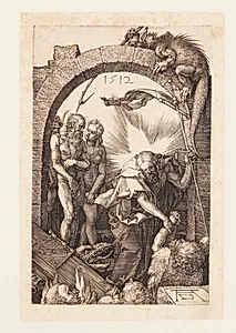 Christus i helvedets forgård by Albrecht Dürer