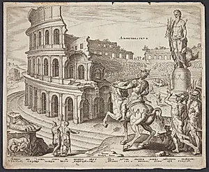 Colosseum i Rom by Philips Galle