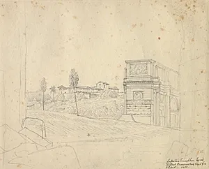 Constantins Triumfbue. by C.W. Eckersberg