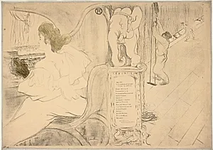 Couverture de L'Estampe Originale, Album IX by Henri de Toulouse-Lautrec