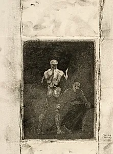 Dædalus og Ikarus by Oluf Hartmann