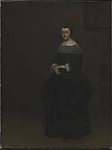 Dameportræt by Gerard ter Borch