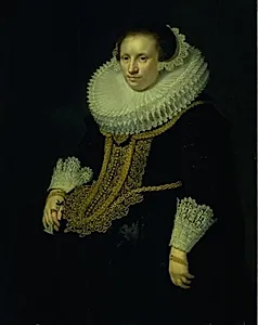 Dameportræt by Jan Antonisz. van Ravesteyn