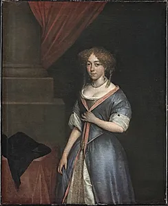 Dameportræt by Gerard ter Borch
