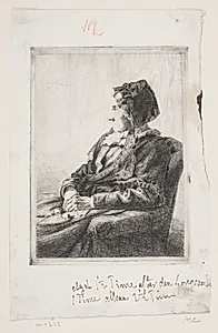 Dameportræt by Carl Bloch