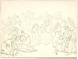Danaidernes straf by C.G. Kratzenstein Stub