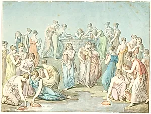 Danaidernes straf by C.G. Kratzenstein Stub