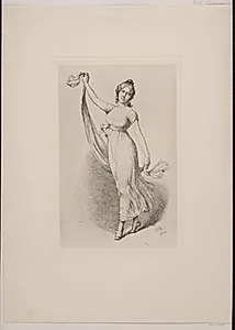 Dansende pige