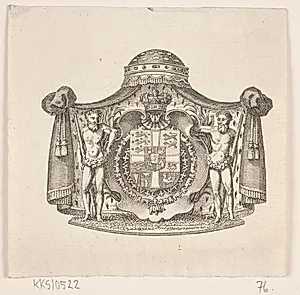 Dansk rigsvåben by Oluf Olufsen Bagge