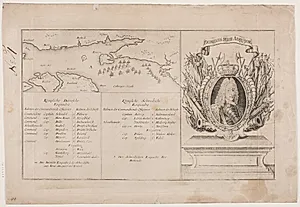 Danske skibes anfald på svenskerne, Kolberger Heide 1715 by Ubekendt