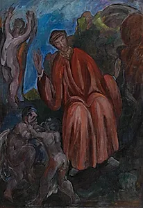Dante. Profeter, Opus I by J.A. Jerichau (II)