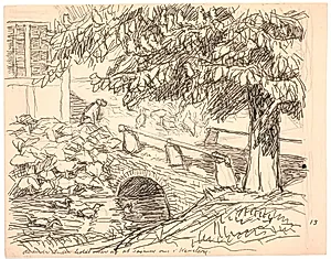 De andre Ænder... by Fritz Syberg
