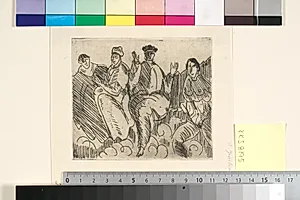 De hellige tre Konger og den babyloniske skøge by J.A. Jerichau (II)