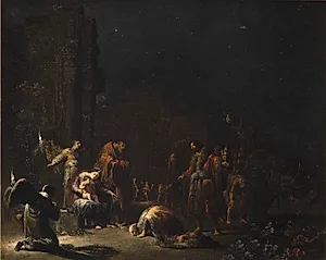 De hellige tre konger by Leonard Bramer