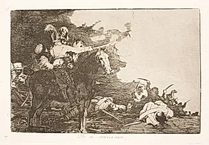 De kan ikke blive enige (17) by Francisco de Goya