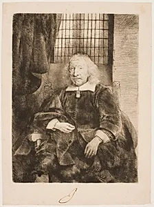 De omvandrende musikere by Rembrandt van Rijn