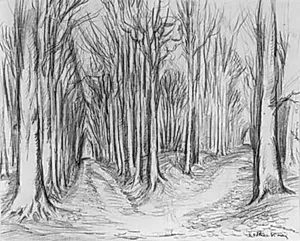 De to veje. Belgien by Emile Othon Friesz