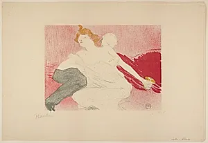 Débauche by Henri de Toulouse-Lautrec