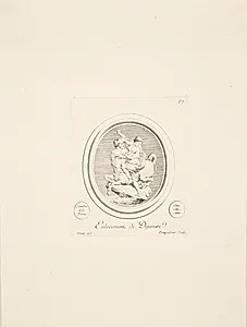 Deianiras bortførelse by Madame de Pompadour