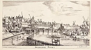 Den anden Reguliers-port i Amsterdam by Reinier Zeeman