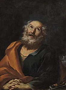 Den Angrende Peter by Girolamo Troppa
