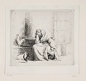 Den angrende Peter by Carl Bloch