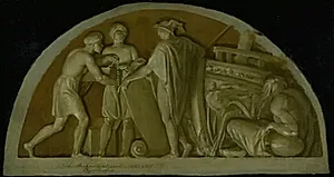 Den asiatiske handel. Allegori by Nicolai Abildgaard