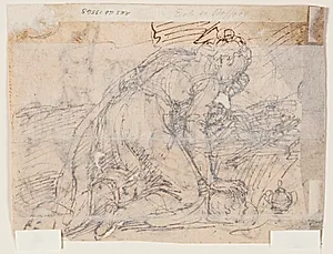 Den bodfærdige Maria Magdalene by Giulio Cesare Procaccini