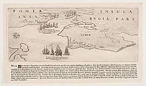 Den danske flådes angreb på svenskerne, Gripswald, 21. juli 1716, nr. 4 by Ubekendt