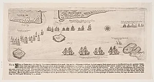 Den danske flådes angreb på svenskerne, Gripswald, 21. juli 1716, nr. 3 by Ubekendt