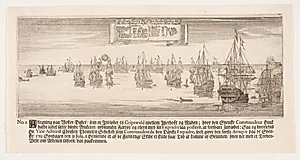Den danske flådes angreb på svenskerne, Gripswald, 21. juli 1716, nr. 1 by Ubekendt