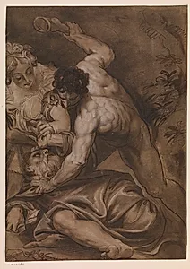 Den hellige Antonius' fristelser by Ubekendt