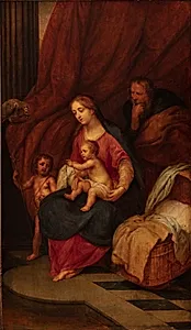 Den hellige familie by Ubekendt