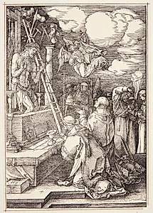 Den hellige Gregor's messe by Albrecht Dürer