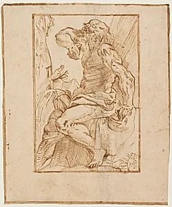 Den hellige Hieronymus by Ubekendt