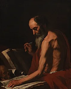 Den hellige Hieronymus by Ubekendt