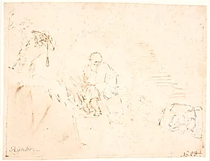 Den hellige Hieronymus by Rembrandt van Rijn